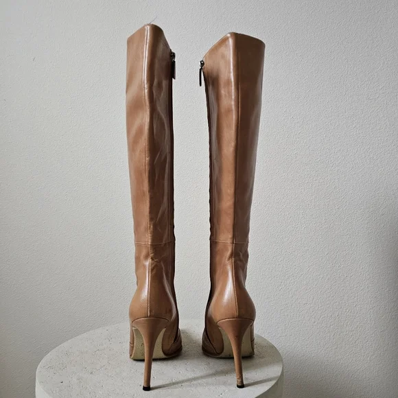 Gucci leather knee high boots - Picture 5 of 16